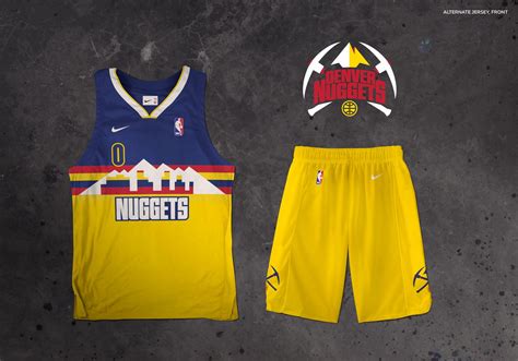 View photos for nuggets unveil alternate jersey. Denver Nuggets rebrand idea with uniform and logo mockups - Denver Stiffs