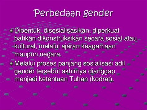 Gender Dan Pembangunan