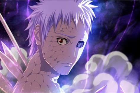 Obito Uchiha Jinchuriki Anime Naruto Sharingan Naruto Rinnegan