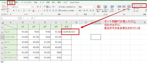 Excelの数式がそのまま表示される場合の対処方法を徹底解説！！