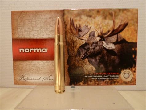 Norma Calibre 93x62 Vulkan 15g 232gr Munitions Armurerie Boichut Balaguer