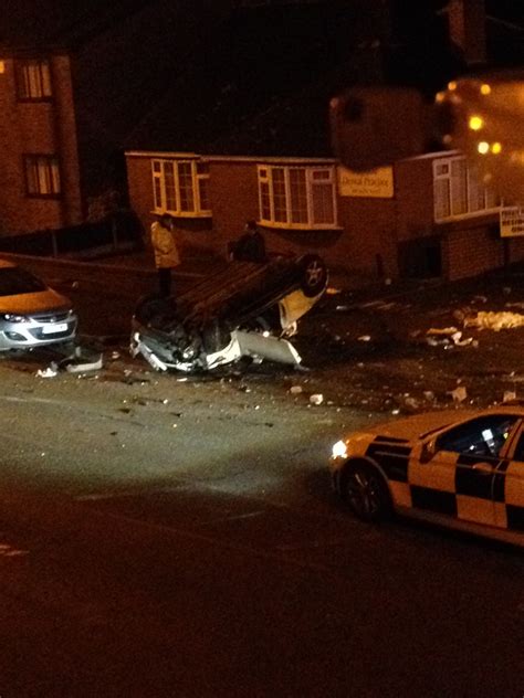 Horrific Crash Following Police Chase In Chadderton In Early Hours Of