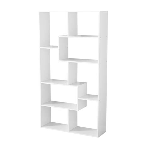 Mainstays 8 Cube Bookcase White