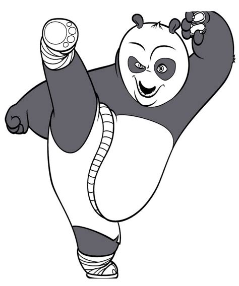 Tegninger Til Print Kung Fu Panda 46