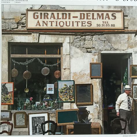 Every French Antique Shop Says To You Venir A Linterieur Et A