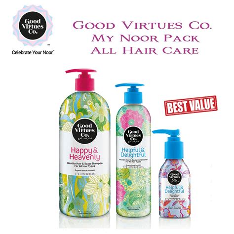 Shop recovery shampoo by virtue at cult beauty. Good Virtues Co My Noor Pack - All Hair Care(shampoo ...