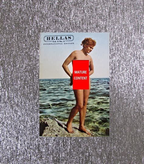 Nudist, Vintage Swedish Naturist Magazine Mature Content - Etsy Finland