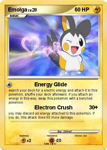 Pokémon Emolga 392 392 Energy Glide My Pokemon Card