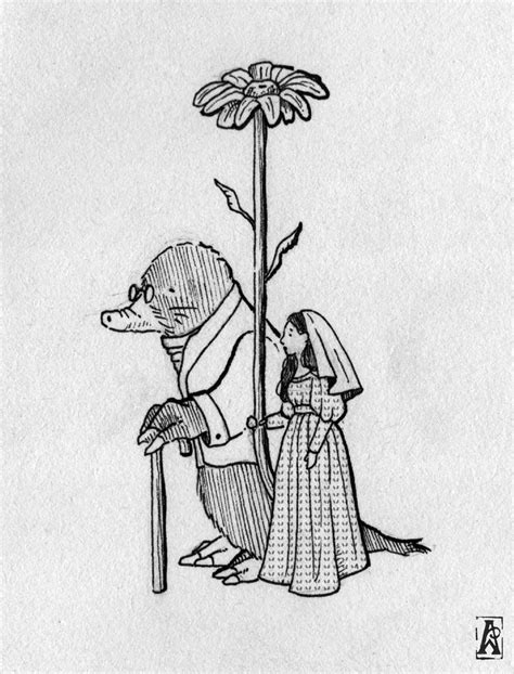 Thumbelina And A Mole By Bonnesai On Deviantart