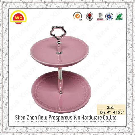 Multi Style 2 Or 3 Tier Cake Plate Stand Handle Fitting Hardware Rod