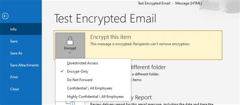 How To Encrypt Emails In Outlook And Office 365 — Lazyadmin