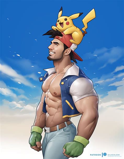 Ash Ketchum By Silverjow On Deviantart In 2020 Pokemon Art Of Man