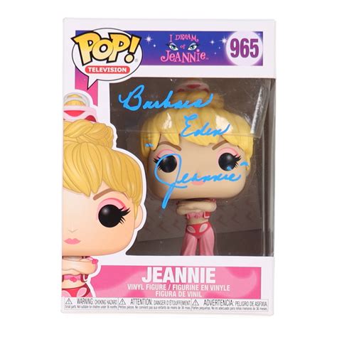 Barbara Eden Signed I Dream Of Jeannie Jeannie 965 Funko Pop Vinyl Figure Inscribed Jeannie