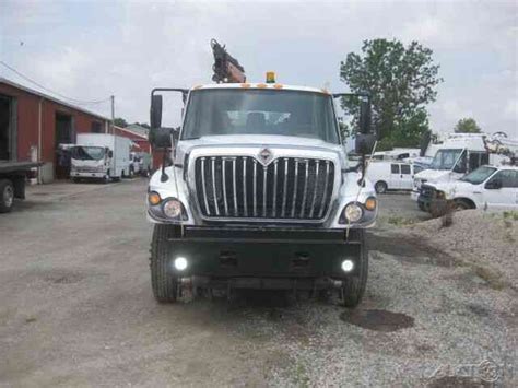 International 7400 Crew Cab Dt466 Allison Tandem Axle With