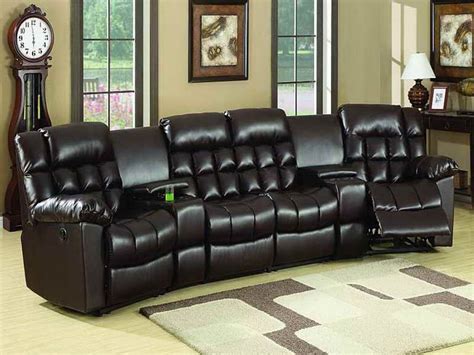 contemporary ashley furniture theater seating sectional
