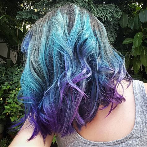 35 Breathtaking Blue And Purple Hair Ideas — Fantasy Colors To Brighten
