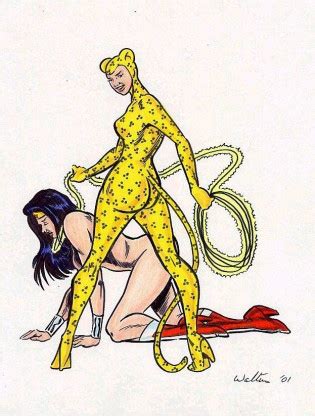 Cheetah Wonder Woman Comic Book Art Wonder Woman And Cheetah