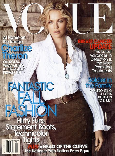 Charlize Theron Vogue Cover Vogue Covers Vogue Us Charlize Theron