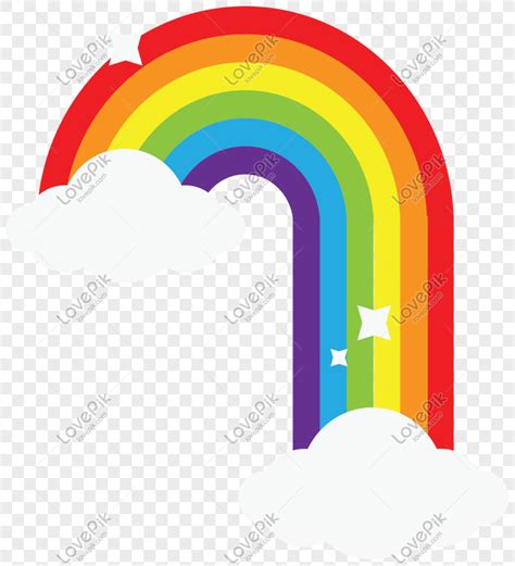 Colorful Stripes Curved Rainbow Vector Png Rainbow Curved Rainbow