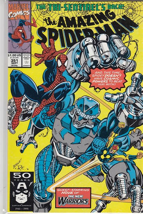 Amazing Spider Man Vol 1 351 Vf Collectors Edge Comics