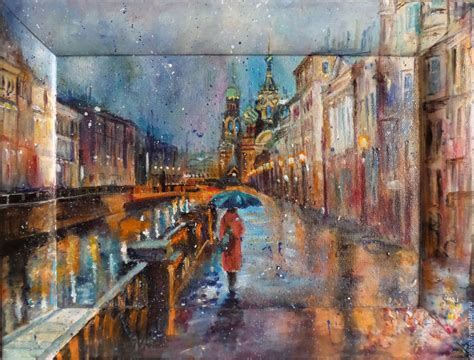 Дождь — смотреть в эфире. Картина "В моём городе дождь" - купить в интернет-магазине ...