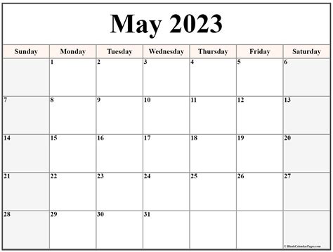 May 2023 Calendar Printable Free Printable World Holiday