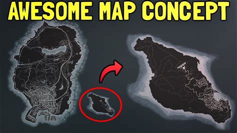Awesome New Island Map Concept For Gta 5 Onlines Next Map Expansion
