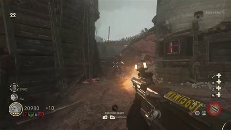 Call Of Duty Ww2 Darkest Zombie Map Youtube