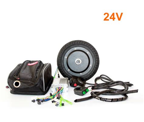 L Faster 36v 350w Electric Scooter Conversion Kit 8 Inch Brushless Huv