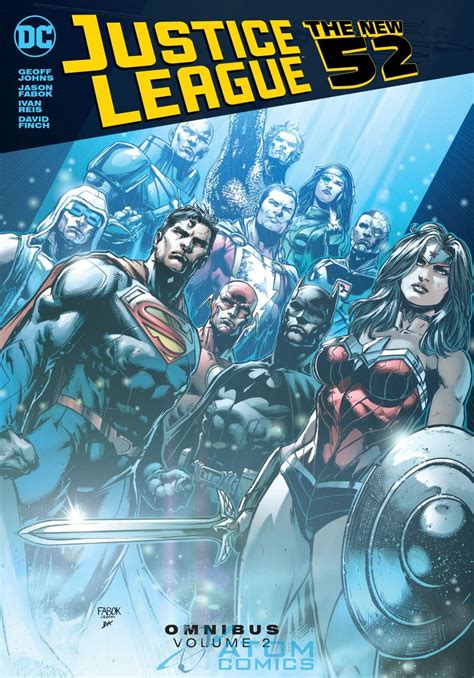 Justice League The New 52 Omnibus Hc Vol 02 9781779515582