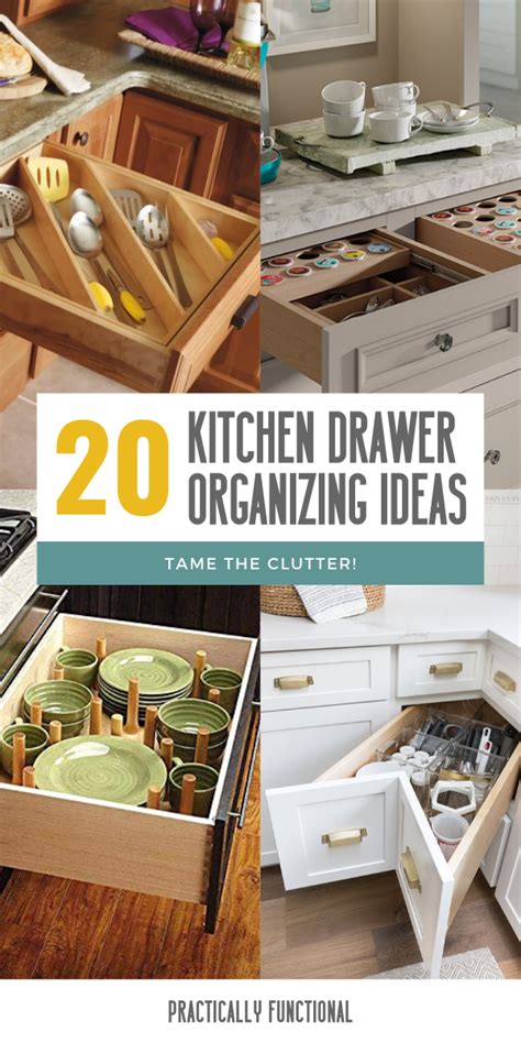 How To Organize Your Kitchen Drawers 20 Ideas To Tame The Clutter