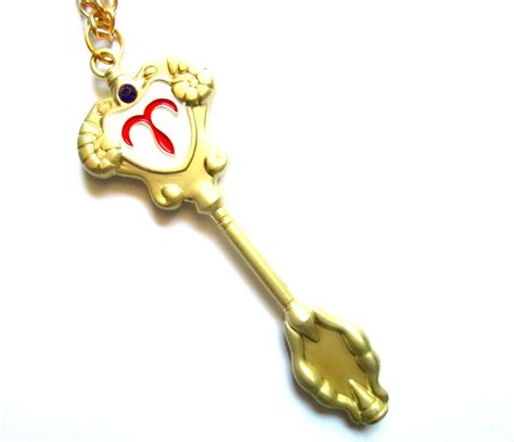 Celestial Key To Aries Necklace Aries Necklace Aries Fairy Tail