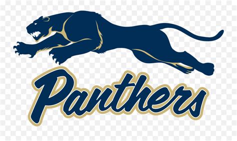 Download Hd Blue Panther Logo St John Paul Panthers Pngpanther Logo