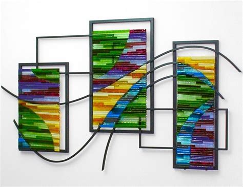 2023 best of large fused glass wall art
