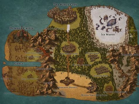 Pin By Randall Lowery On Dandd Art Fantasy World Map Fantasy Map