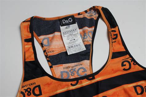 Dolce And Gabbana 03 Tape Logo Top Small