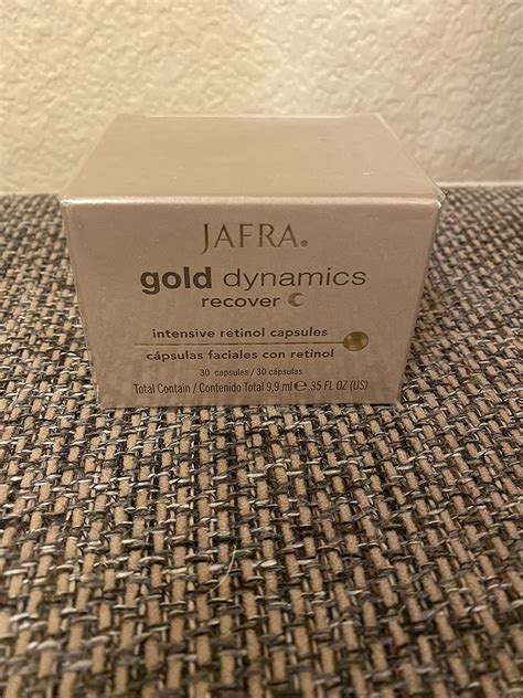 Jafra Gold Dynamics Recover Intensive Retinol Capsules 30 Capsules Health And Household