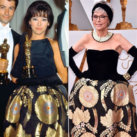 rita moreno wears same dress she wore in 1962 to 2018 oscars Актеры