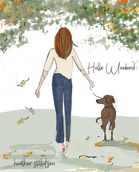 Hello Weekendget Out And Enjoy An Autumn Walk With Your Best Friend