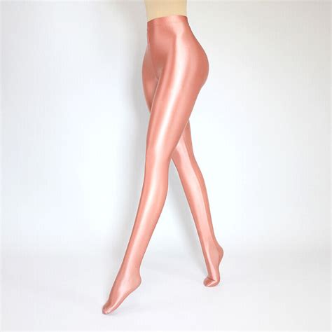 2021 women s nylon glitter sexy stockings satin glossy opaque pantyhose shiny 3 ebay