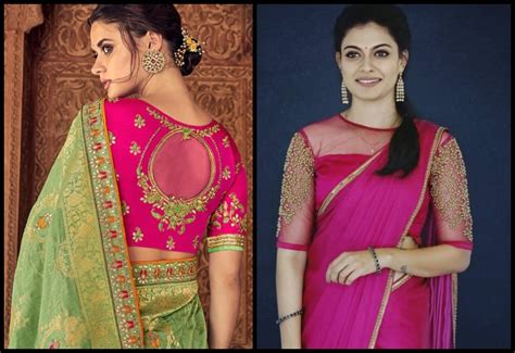 10 latest net saree blouse designs catalogue