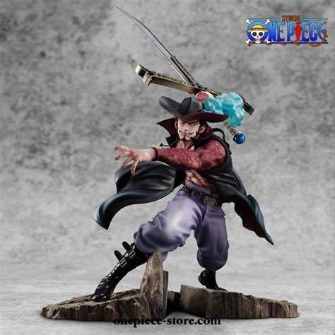 34cm One Piece Dracule Mihawk Combat Ver Pvc Action Figure One Piece