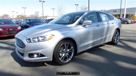 2013 Ford Fusion Titanium 20t Start Up Exhaust And In Depth Review