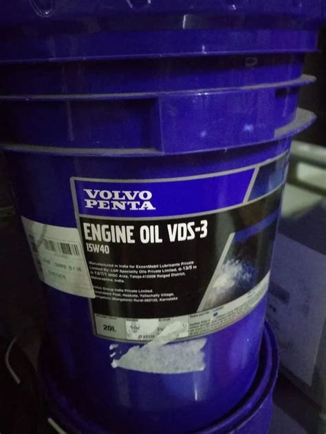 Volvo Penta Engine Oil 15w40 Ci 4 Bucket Of 20 Litre At Best Price In
