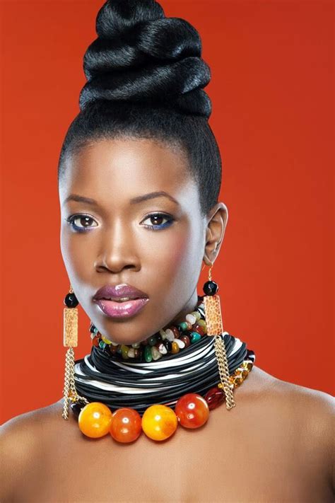 Bold Statement Afro Style African Hairstyles Hair Styles African Beauty