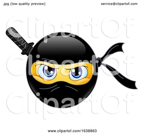 Yellow Emoji Smiley Ninja By Yayayoyo 1638863