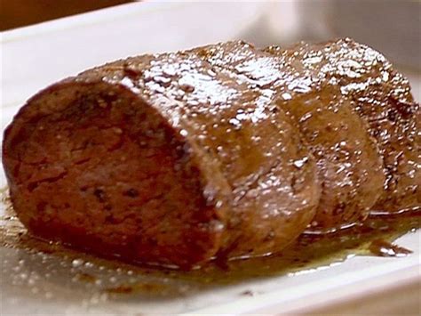 Beef tenderloin has silver skin, which is a thick layer of white (sometimes silvery) connective tissue running along its surface. Filet of Beef | Recipe | Beef filet, Food network recipes ...