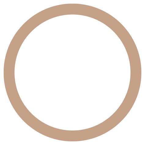 Brown Circle Clip Art Cliparts