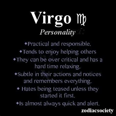 The Virgo Virgo Personality Virgo Facts Virgo Quotes