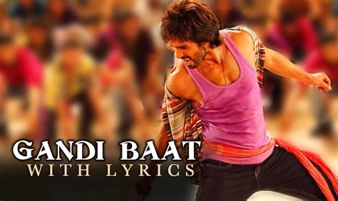 Gandi Baat Full Song With Lyrics Rrajkumar Youtube